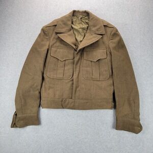 Post WW2 Era Field Jacket Wool Philadelphia Uniform Co 1949‎ Size 34S